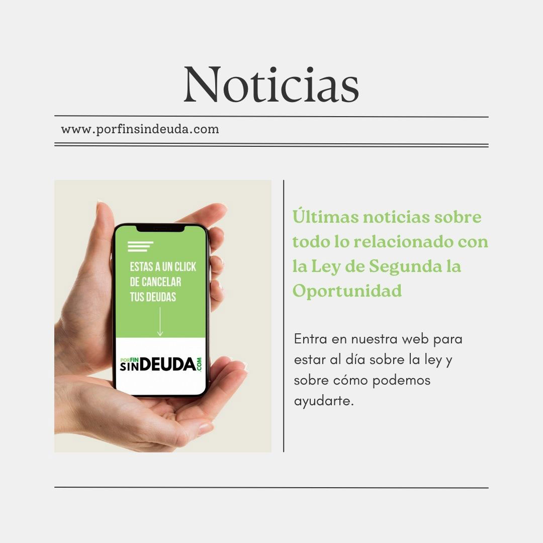 Por fin sin deuda | Noticias | Ley Segunda Oportunidad